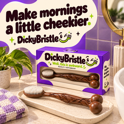 DickyBristle™ — The Cheeky Toothbrush